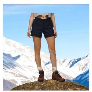 RARE KEEN Cargo HikeWalkShort -Organic Cotton NavyBlue Pockets Stretch-Sz36-EUC​